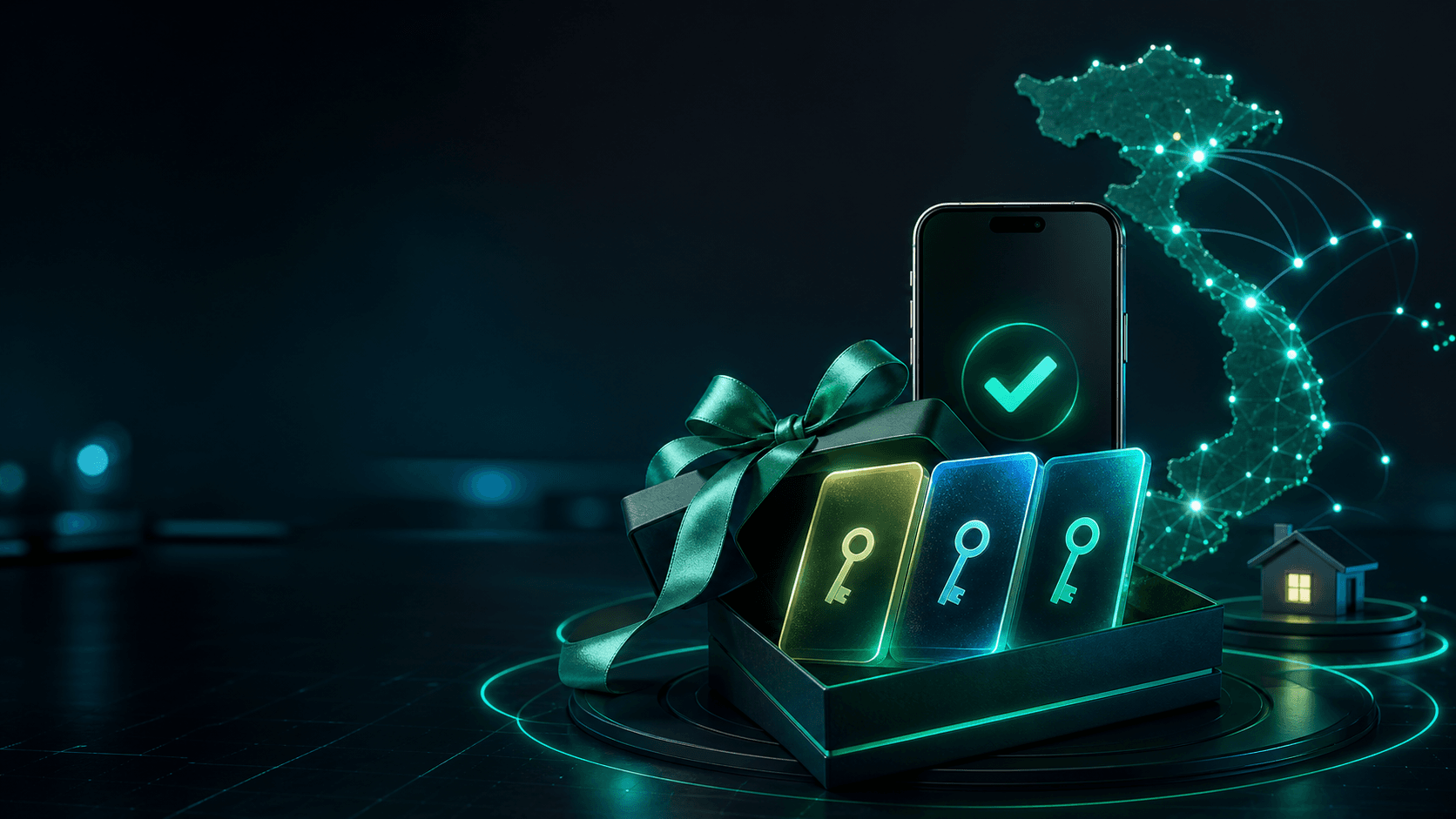 Gói dùng thử NestProxy với ba proxy key và xác minh số điện thoại