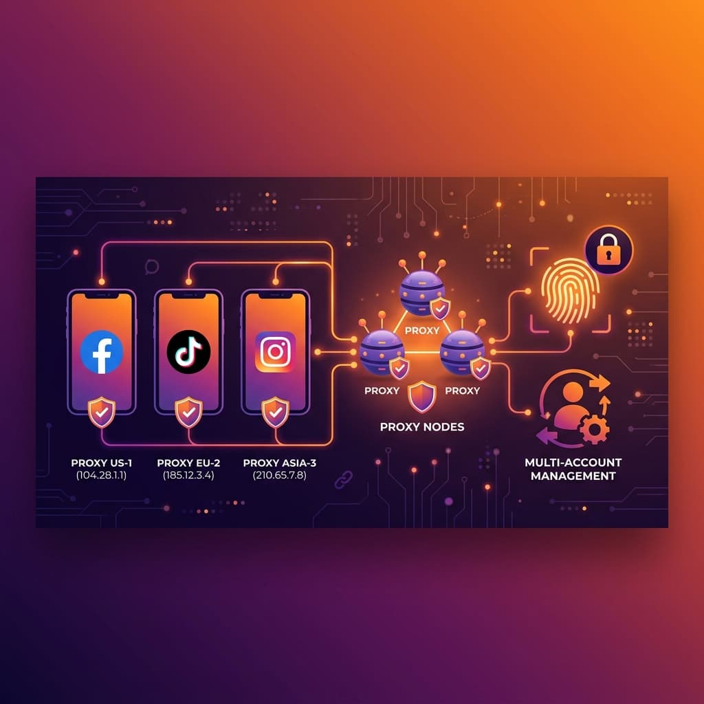 Hướng Dẫn Nuôi Nick Facebook, TikTok An Toàn Với Proxy Dân Cư 2026