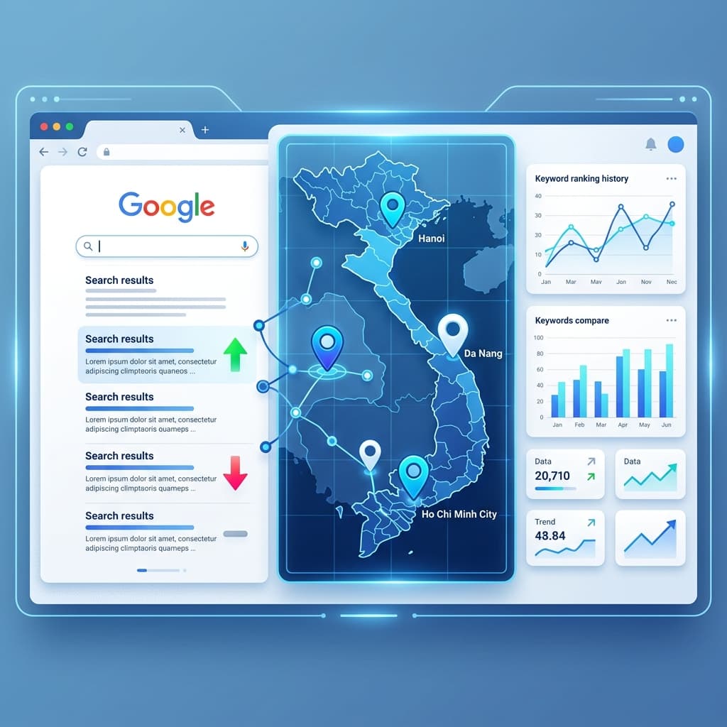 Proxy Cho SEO: Kiểm Tra Ranking Từ 63 Tỉnh/Thành Việt Nam